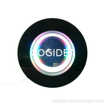 Custom Logo 3" Diameter Dark Blue Magnetic Floating Globe ,